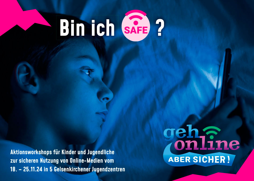 Mehr über den Artikel erfahren Geh online – aber sicher!